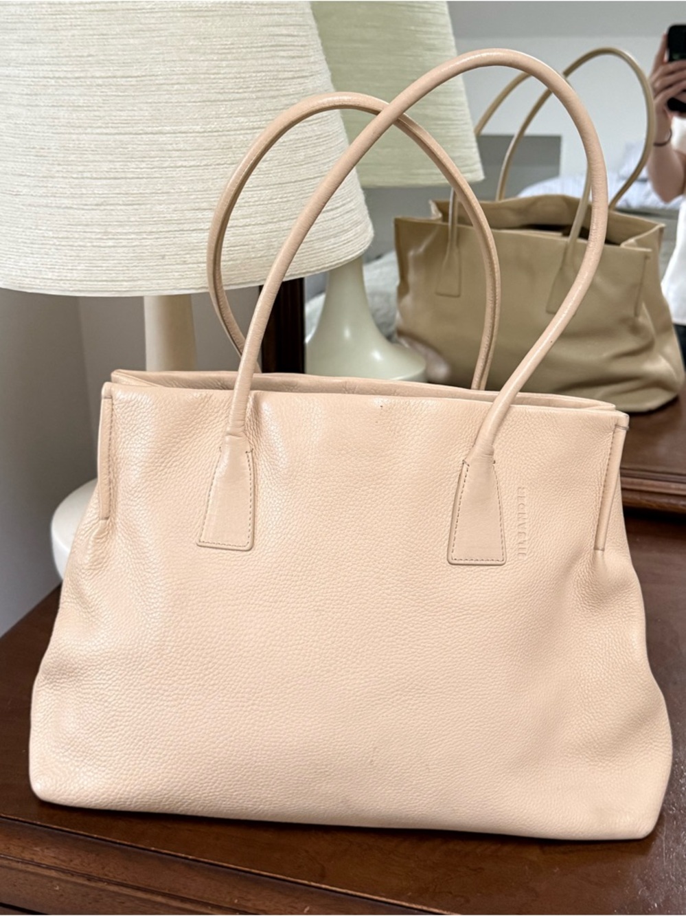 Jil Sander Cream Handbag